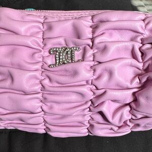 Juicy Couture Light Pink Gathered Clutch